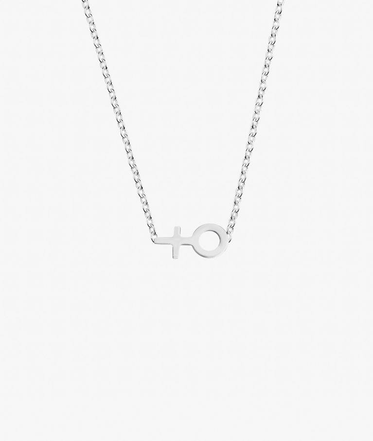 Silverhalsband Woman Unite small
