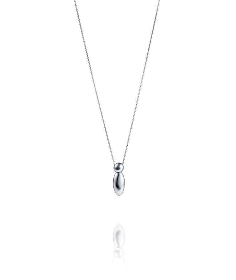 Silverhalsband Baby Love
