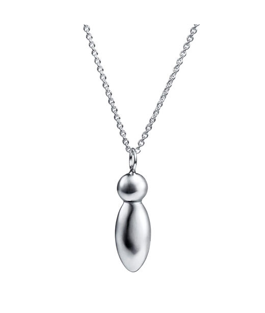 Silverhalsband Baby Love