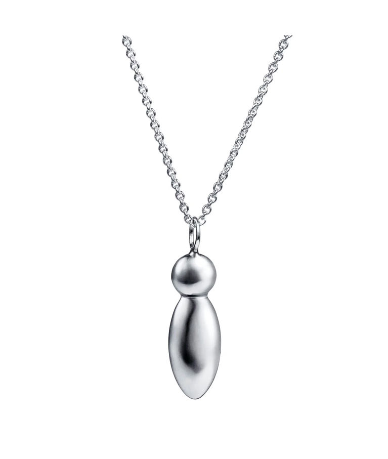 Silverhalsband Baby Love