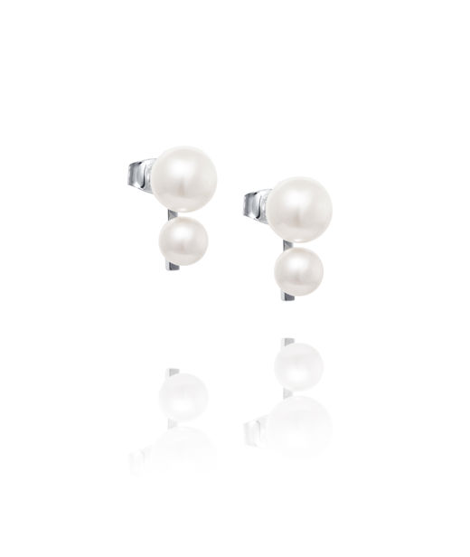 Sillverörhängen Drip Drop Pearl
