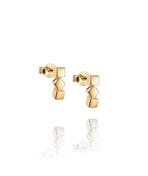 18k Örhänge Dice Twice