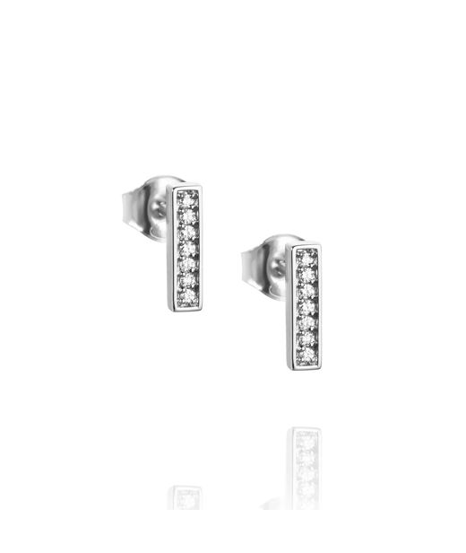 18k vg Örhänge Thin And Stars Ear