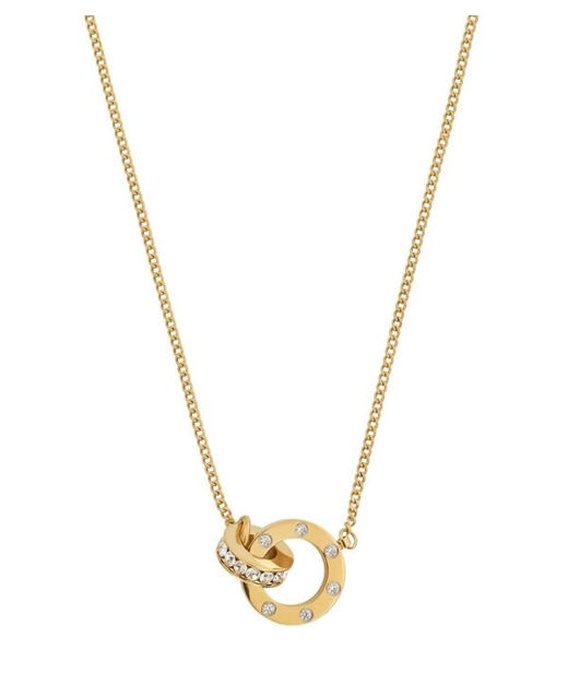 Stålhalsband Ida Mini gold CC