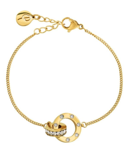 Stålarmband Ida Mini gold CC