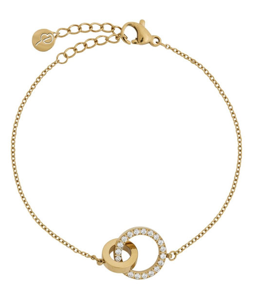 Stålarmband Eternal Orbit gold CC