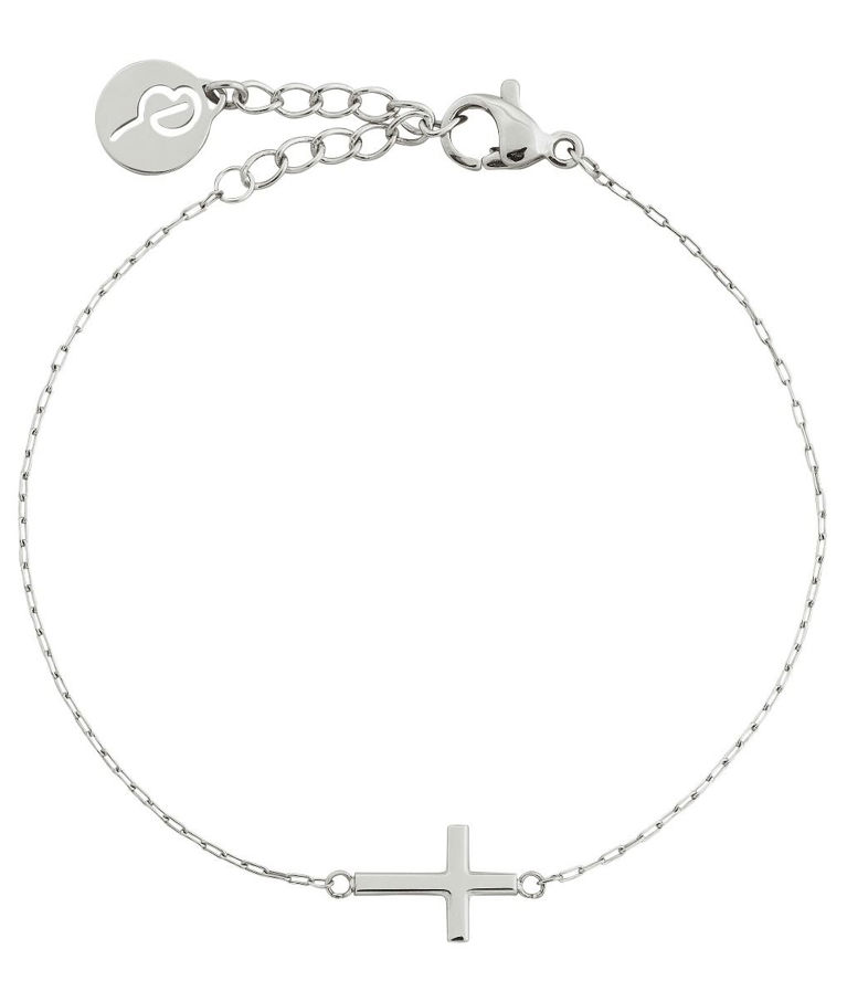 Stålarmband Spirit Cross SU21