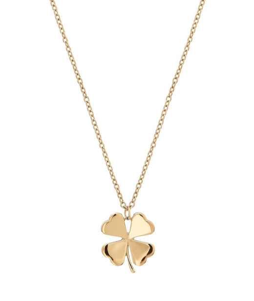 Stålhalsband Lucky gold S22