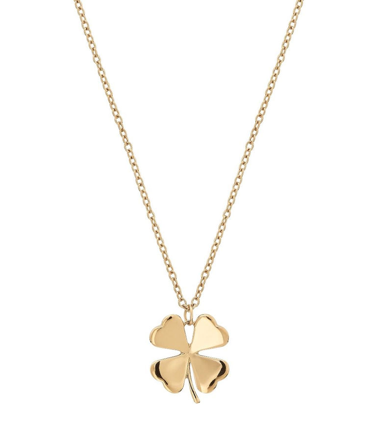 Stålhalsband Lucky gold S22