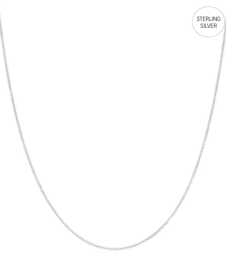 Silverhalsband Dazzle Chain 50cm