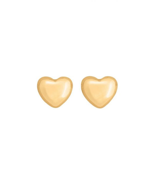 Stålörhänge Barley studs gold