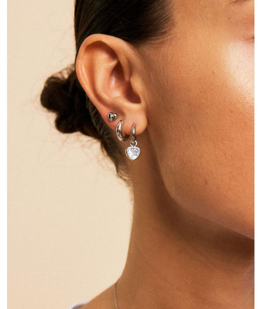 Stålörhänge Barley studs
