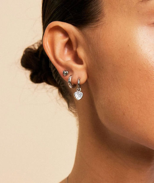 Stålörhänge Barley studs