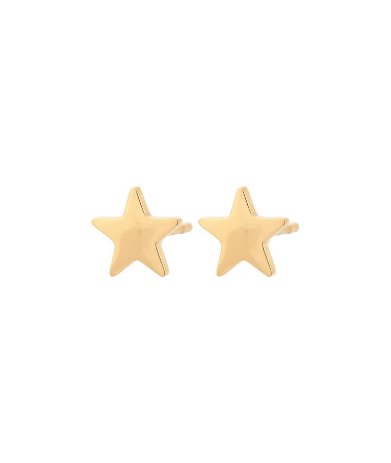 Stålörhänge Sirius Studs gold AU22