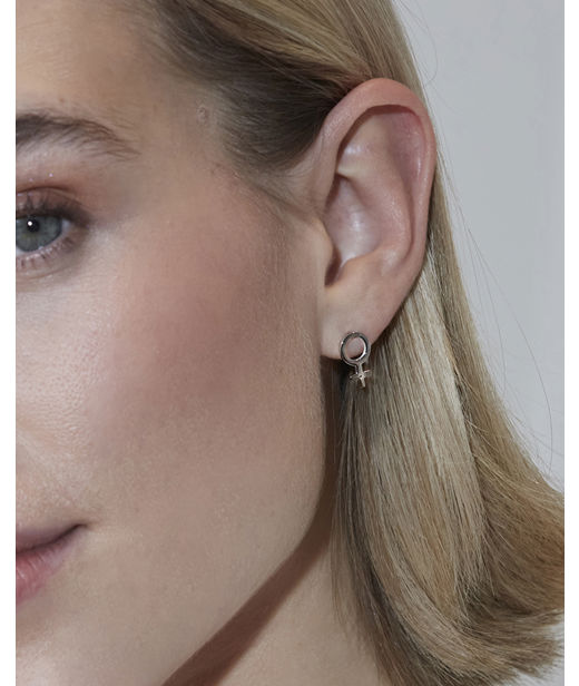 Stålörhänge Venus Studs