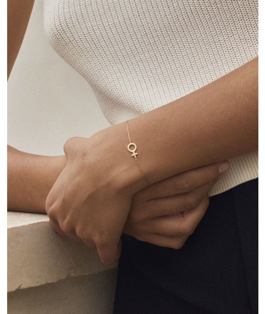 Stålarmband Venus gold