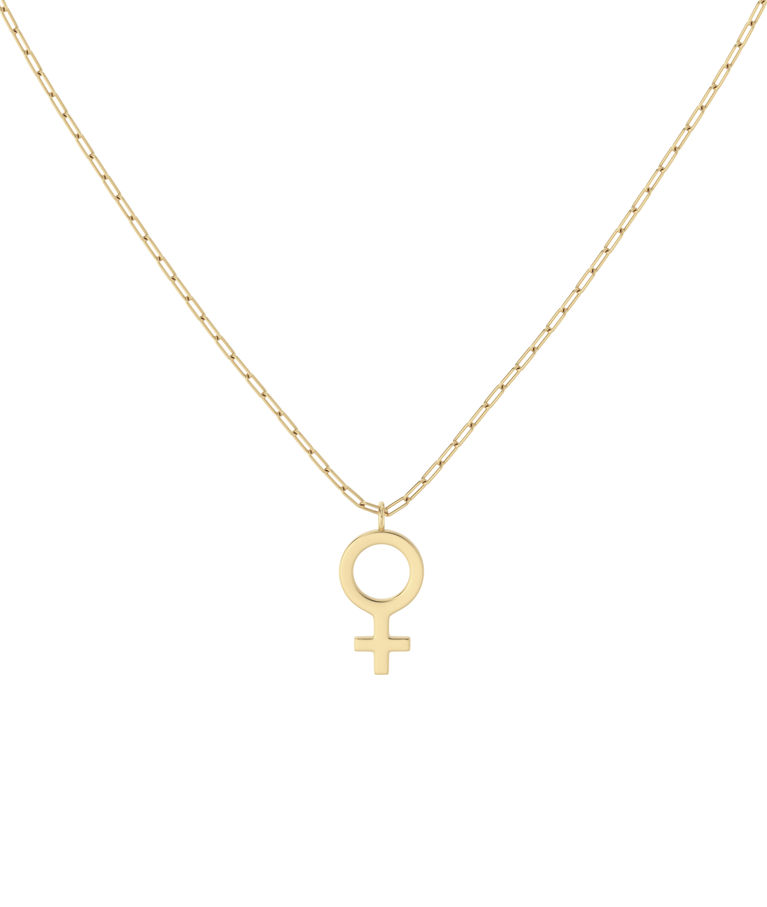 Stålhalsband Venus gold