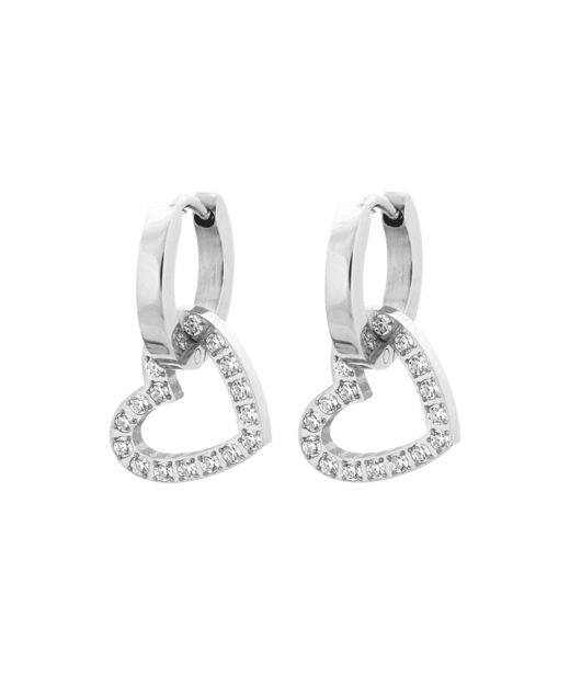 Stålörhänge Eternal Heart Steel AU23