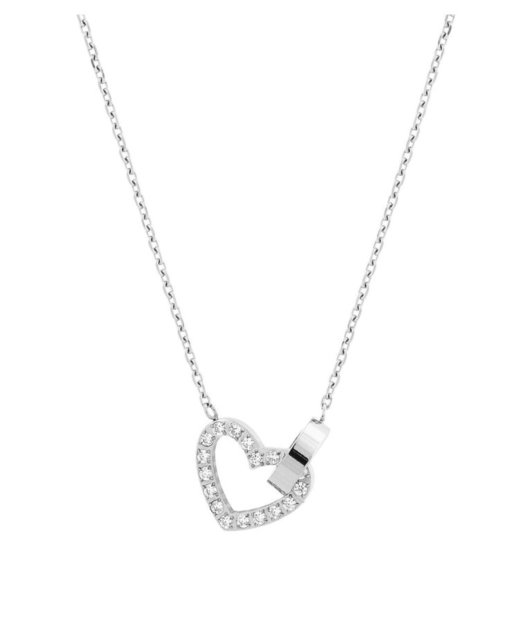 Stålhalsband Eternal Heart Steel AU23