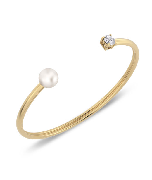 Stålarmband Luna Bangle Gold AU23
