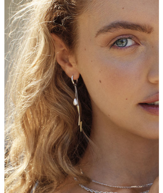 Stålörhänge Peak Hoops Multi