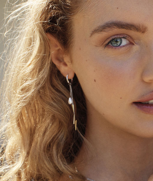 Stålörhänge Peak Hoops Multi