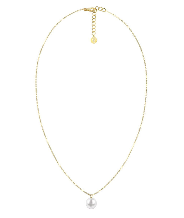 Stålhalsband Lilian L gold