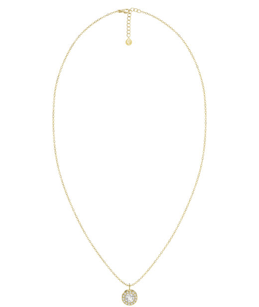 Stålhalsband Thassos L Gold