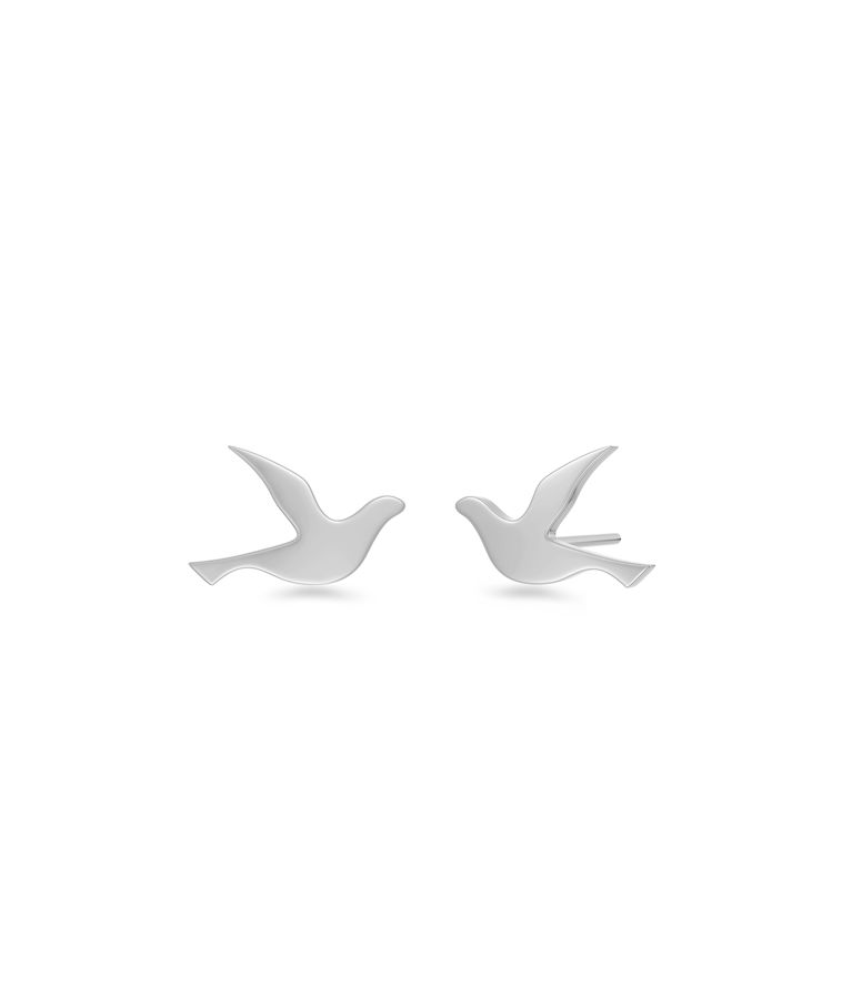 Stålörhänge Dove Stud