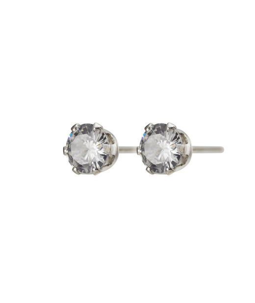Stålörhänge Crown studs