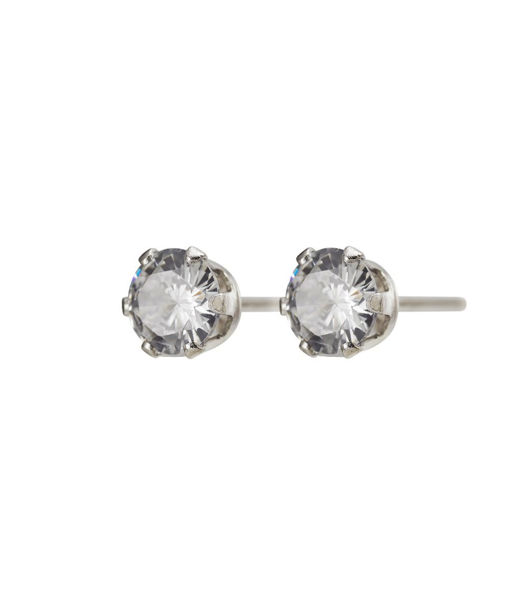 Stålörhänge Crown studs