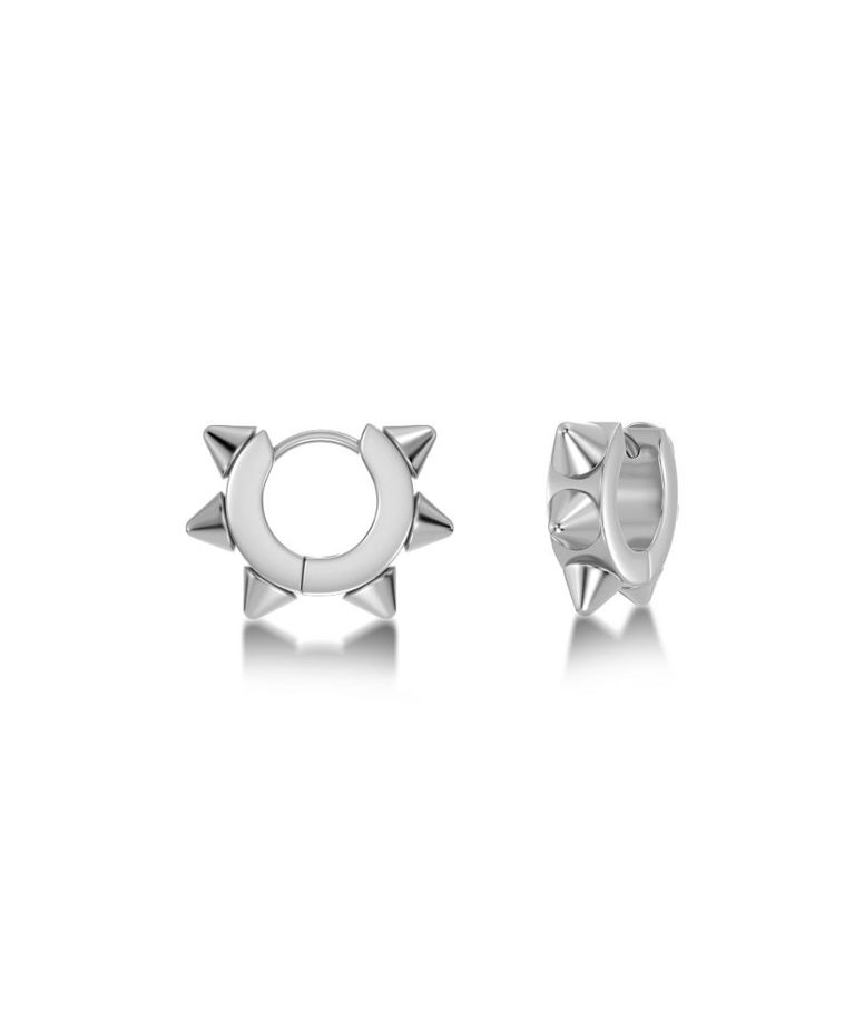 Stålörhänge Peak Hoops Icon S