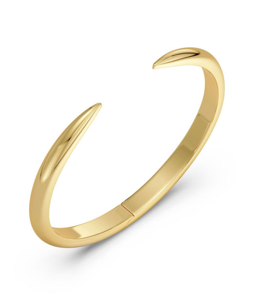 Stålarmring Crest gold
