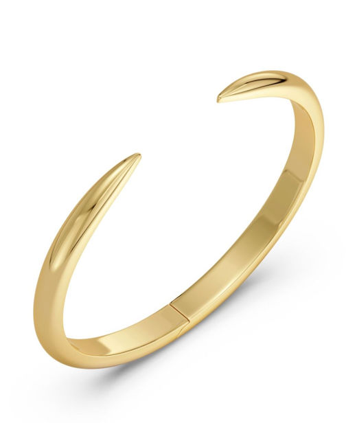Stålarmring Crest gold