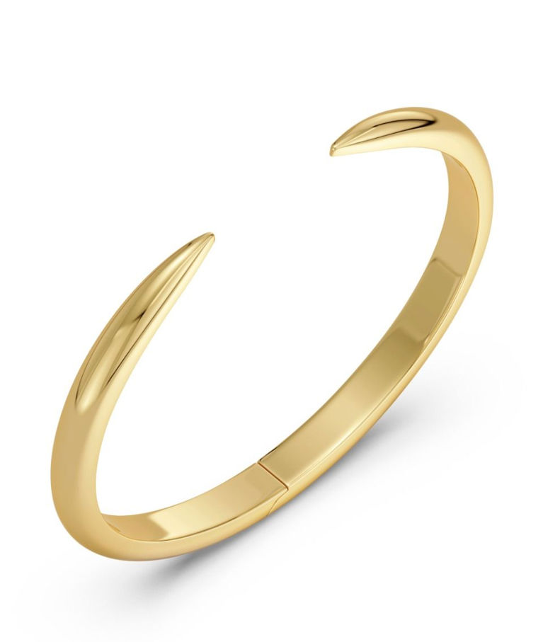 Stålarmring Crest gold