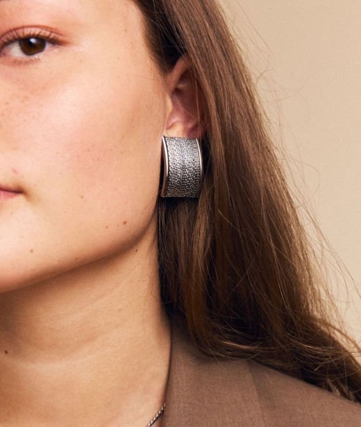 Stålörhänge Lumi Studs Maxi