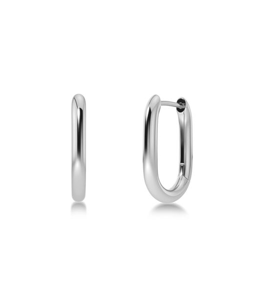 Stålörhänge Modernist Hoops S