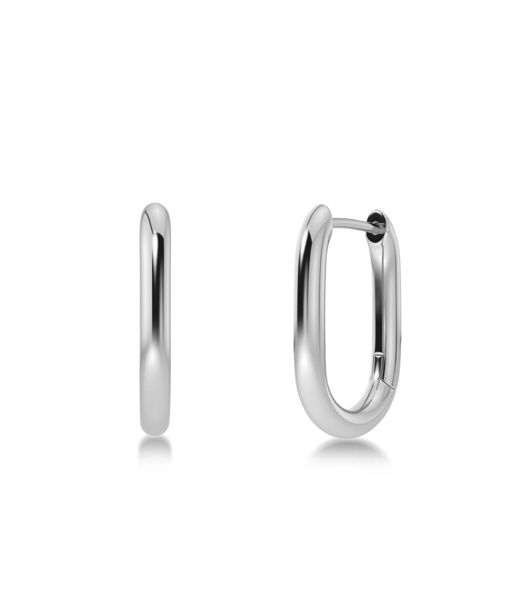 Stålörhänge Modernist Hoops S