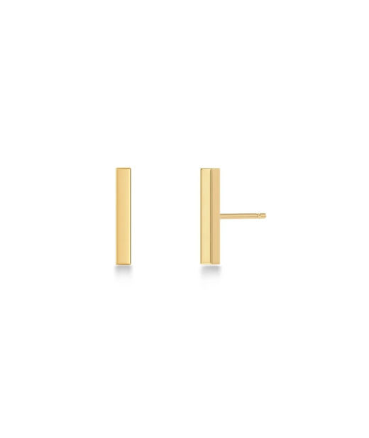 Stålörhänge Twiggy Studs gold