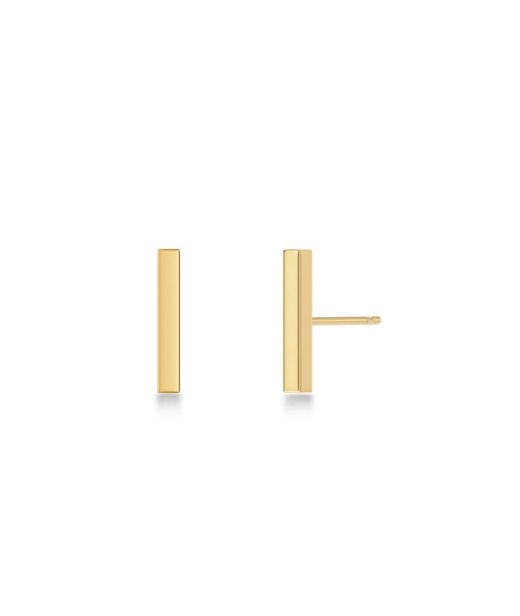 Stålörhänge Twiggy Studs gold