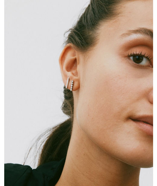 Stålörhänge Twiggy Studs cz
