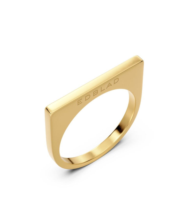 Stålring Twiggy gold SIZE XL