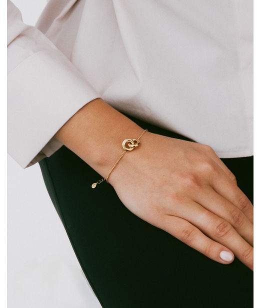 Stålarmband Chunky Eternal gold
