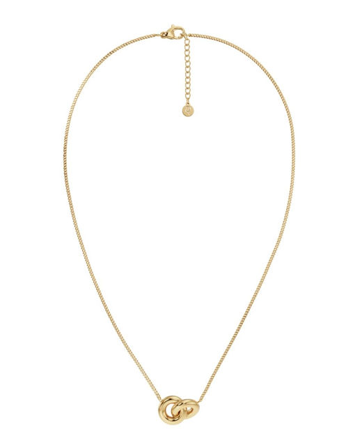 Stålhalsband Chunky Eternal gold