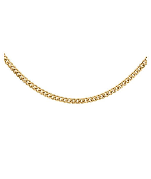 Stålhalsband Riley 50cm (HERR) gold