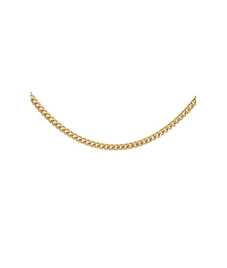 Stålhalsband Riley 50cm (HERR) gold