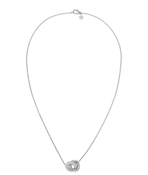 Silverhalsband Eternal Pavé