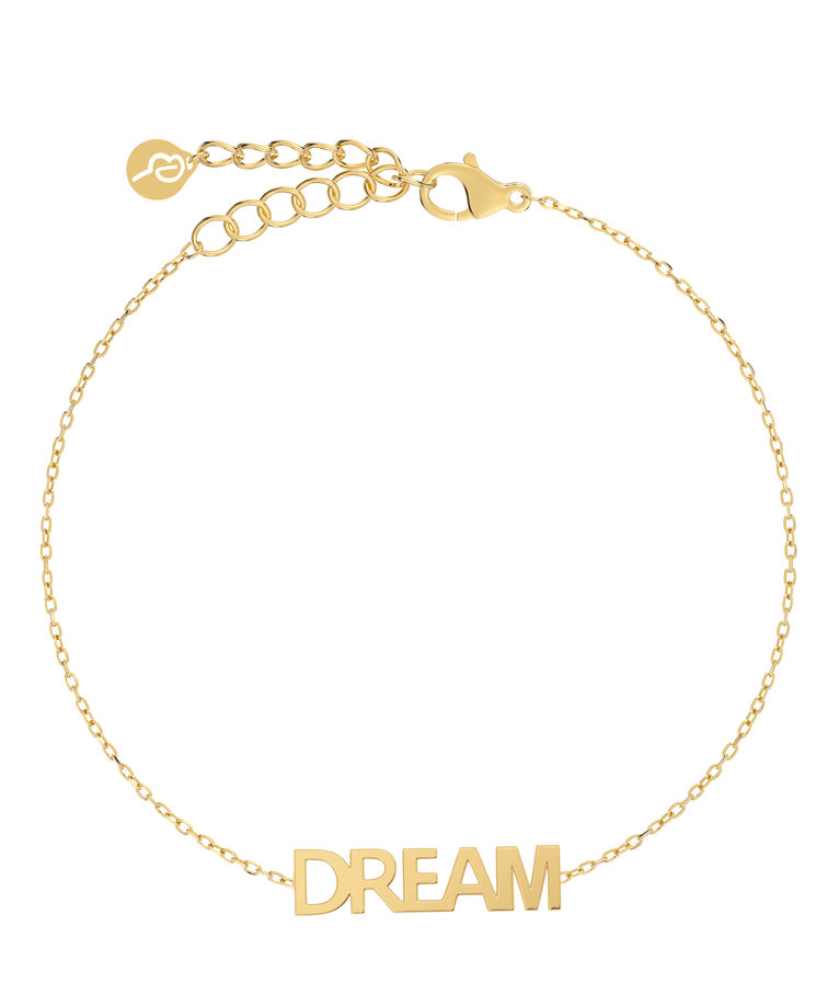 Stålarmband Dream gold