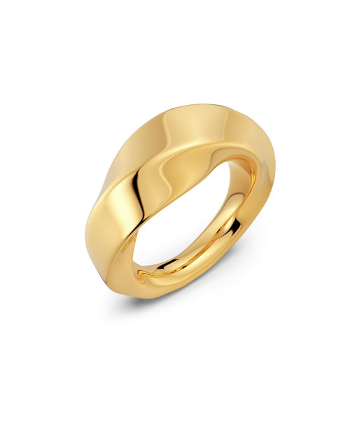 Stålring Helix M Gold SIZE M