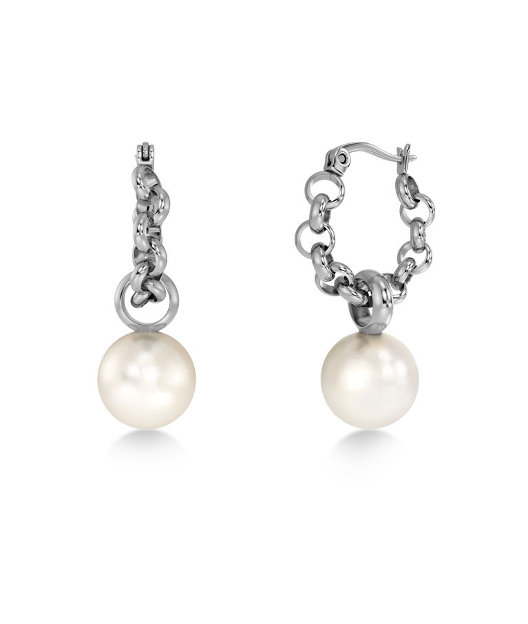 Stålörhänge Lexie Hoops